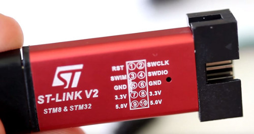 Example ST-Link v2 clone