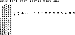 fntpic/u8x8_font_open_iconic_play_1x1.png
