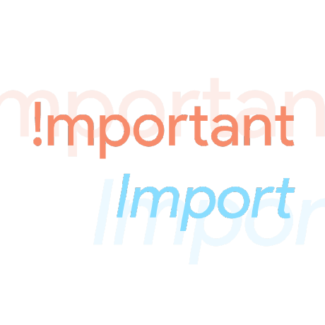 importantimport