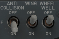 Two position switches